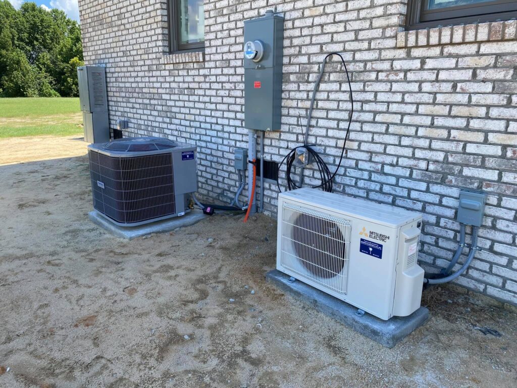 Completed HVAC work on a new construction job in Lancaster, SC