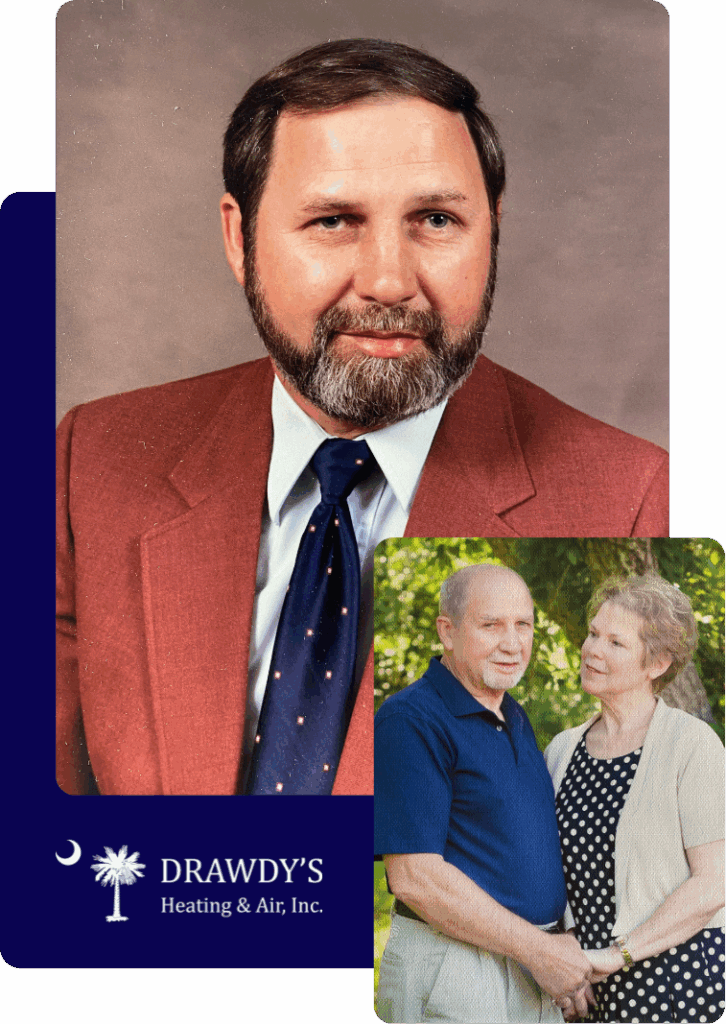Drawdy's Heating and Air Founder, Mr. Drawdy and his wife